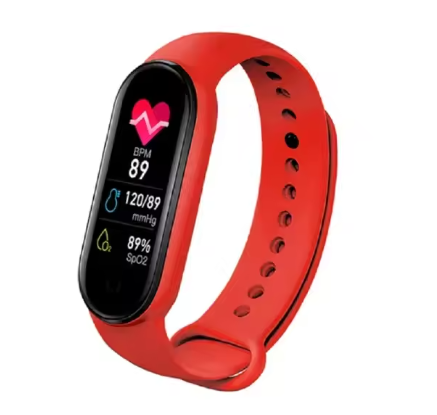Smartwatch M7 – Monitor Cardíaco, Pressão Arterial e Rastreador Fitness | Pulseira Inteligente Unissex